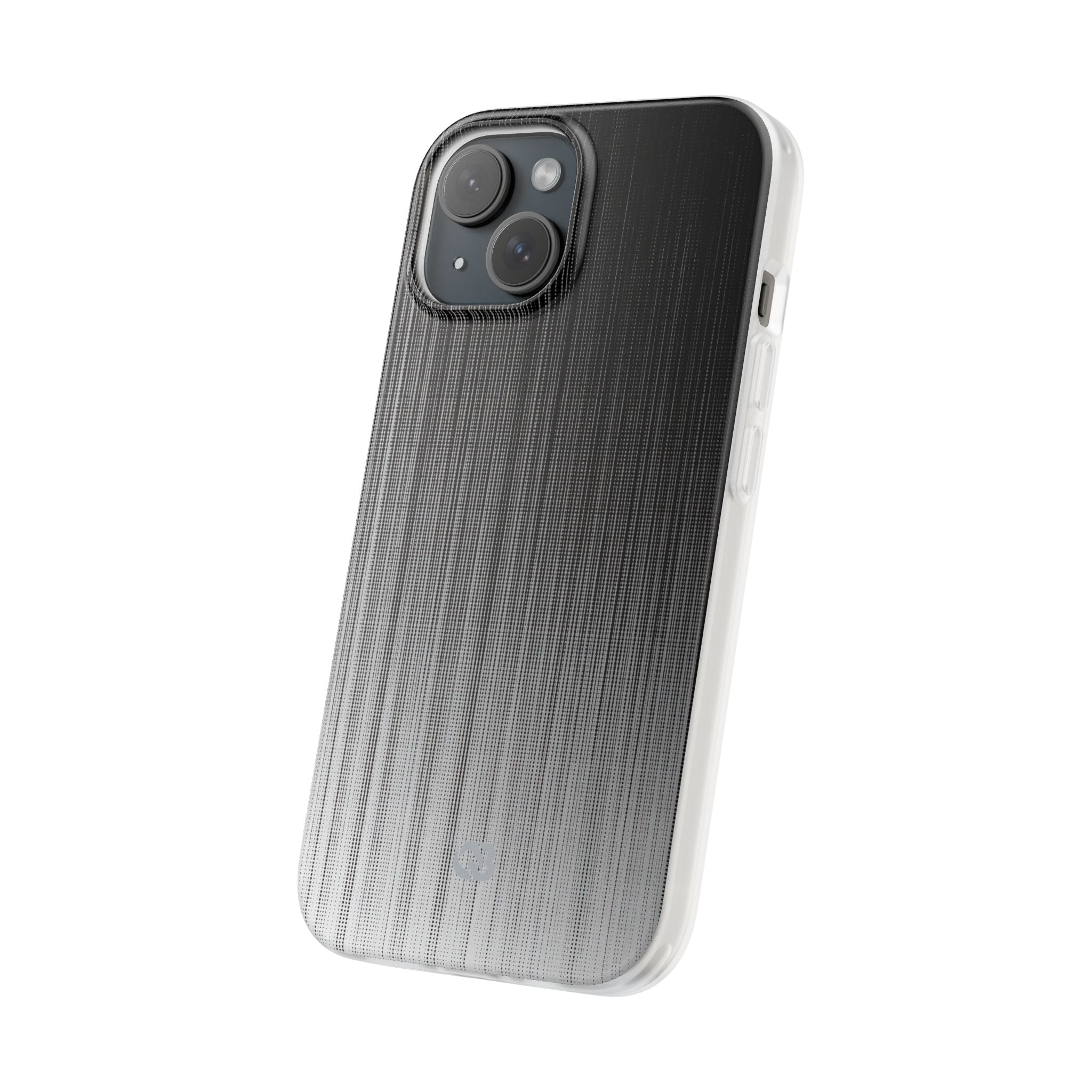 Grey Lite Phone Case for iPhone - Static Vertical Dither