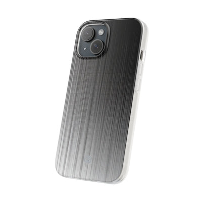 Grey Lite Phone Case for iPhone - Static Vertical Dither