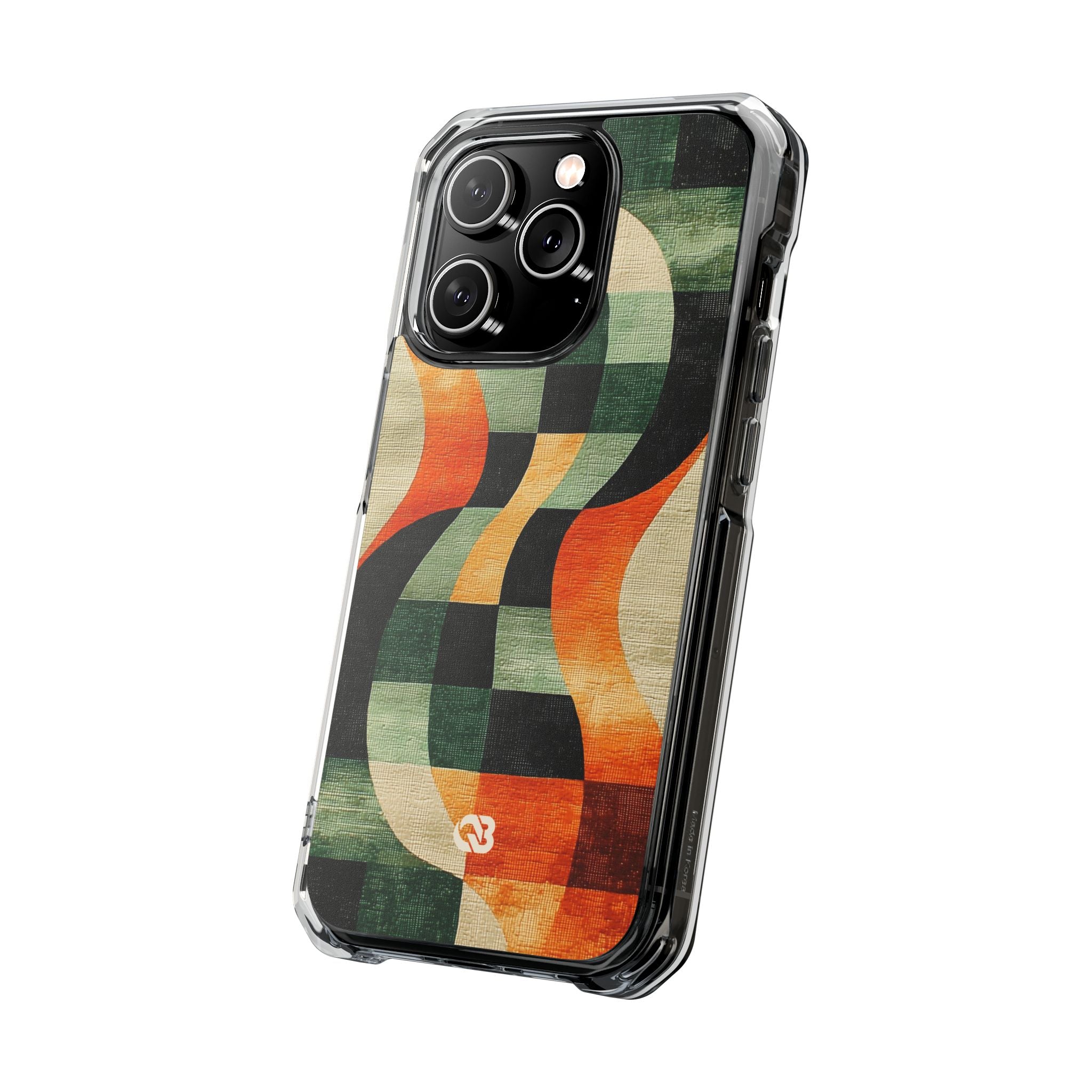 Burnt Orange Curve · Impact Handyhülle für iPhone · Magsafe