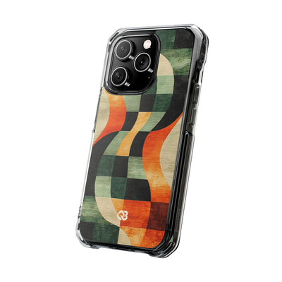 Burnt Orange Curve · Impact Handyhülle für iPhone · Magsafe