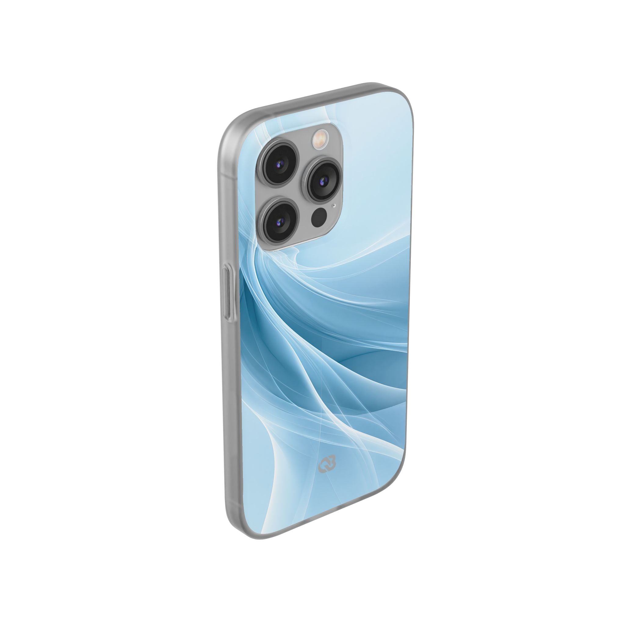 Blue Lite Phone Case for iPhone - Arctic Silk Drift