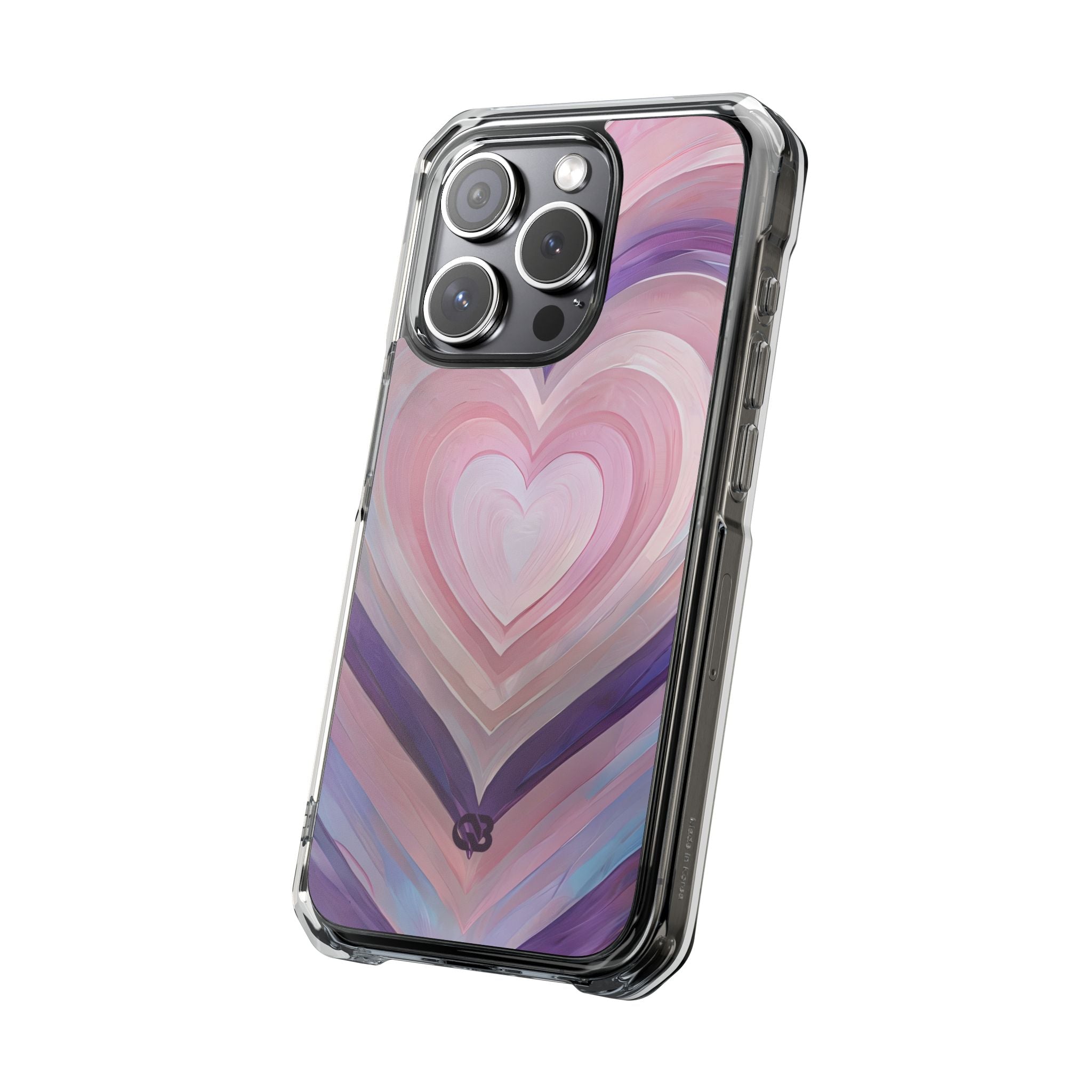 Lavender Pulse Hearts · Impact Magsafe