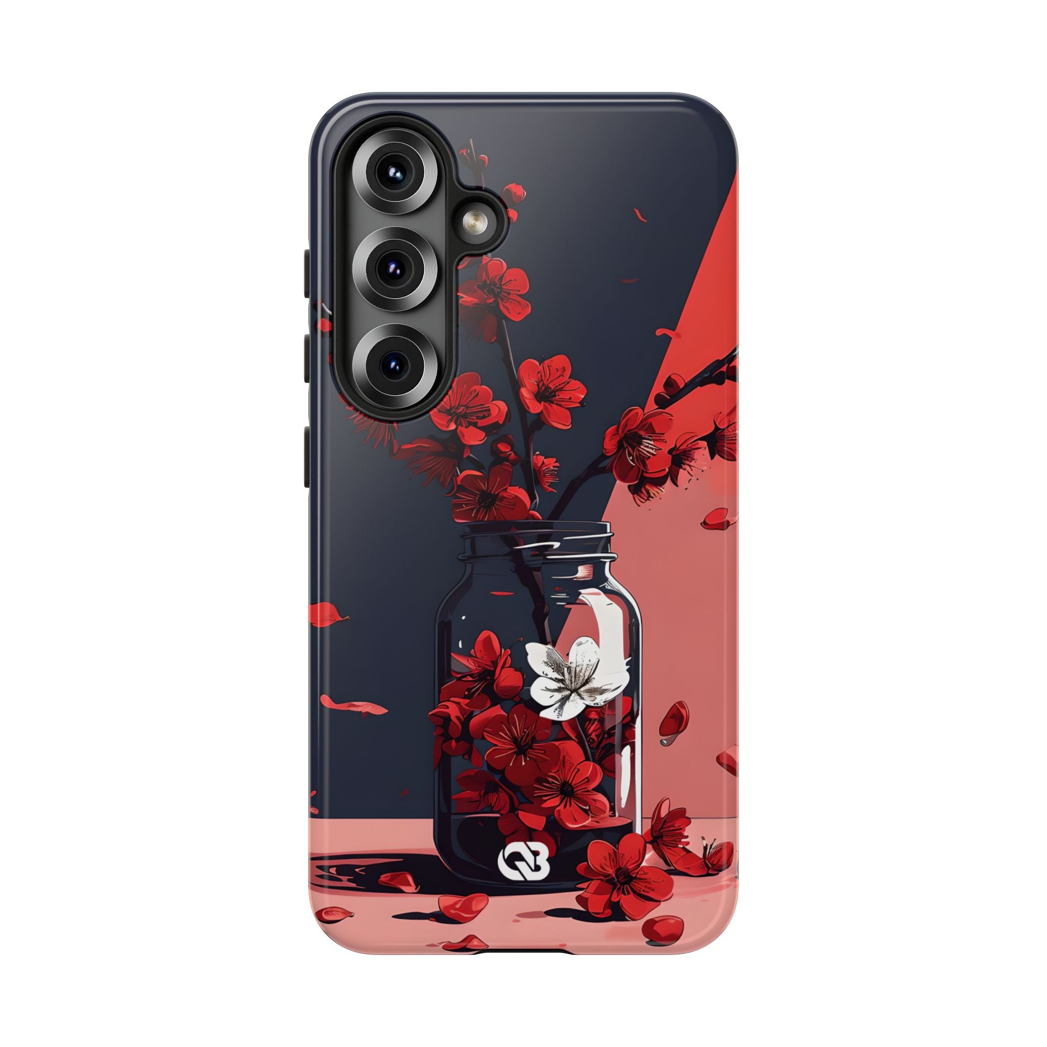 Crimson Blossom Jar · Tough Phone Case for Samsung
