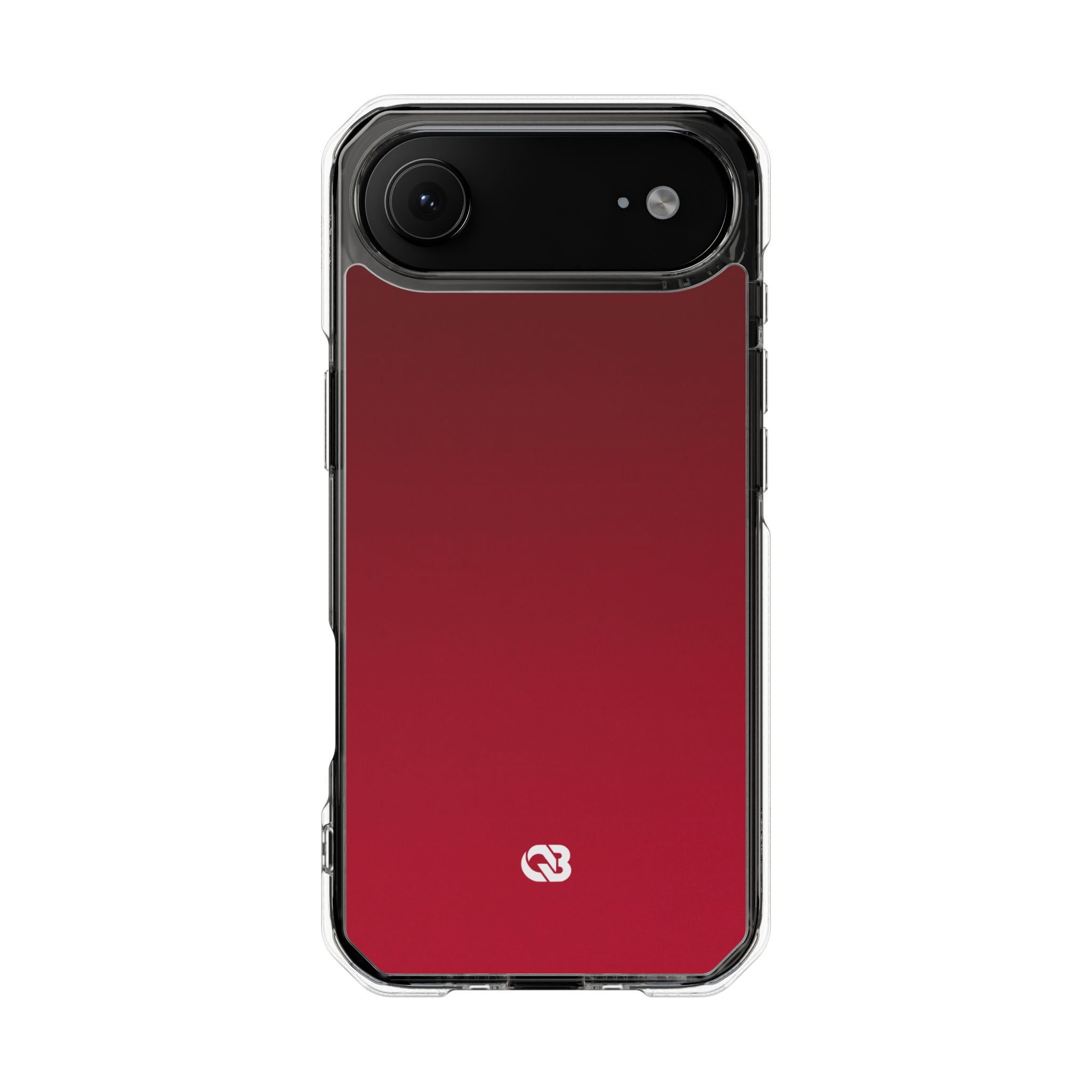 Red Impact MagSafe Phone Case for iPhone - Crimson Velvet Fade