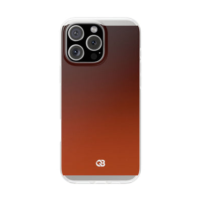 Burnt Amber Spectrum · Lite Phone Case for iPhone ·  Orange