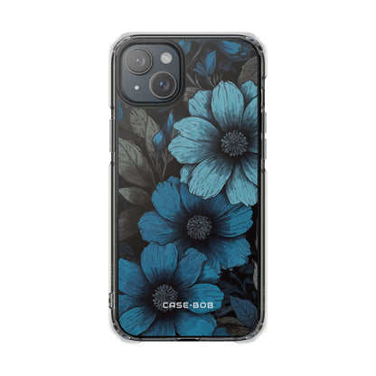 Blue Petal Radiance iPhone 15 Plus Case - Impact