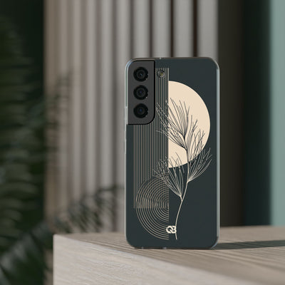 Black Lite Phone Case for Samsung - Obsidian Sand Willow