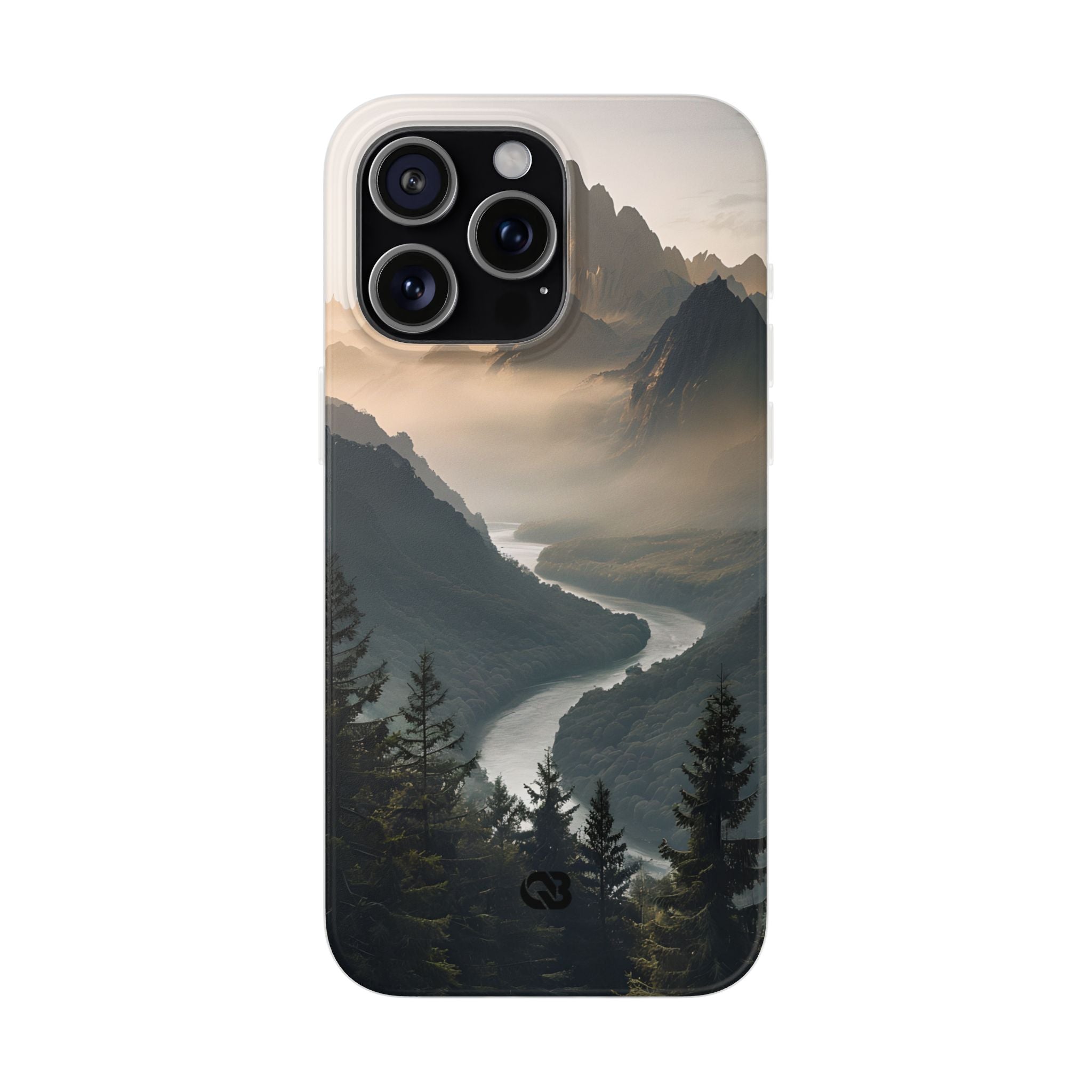 Golden Summit Valley · Soft Phone Case for iPhone