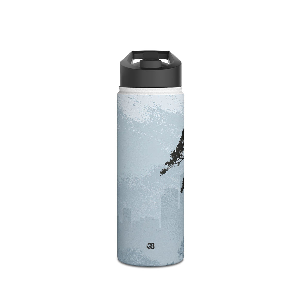 Misty Horizon · Insulated Water Bottle · Blue