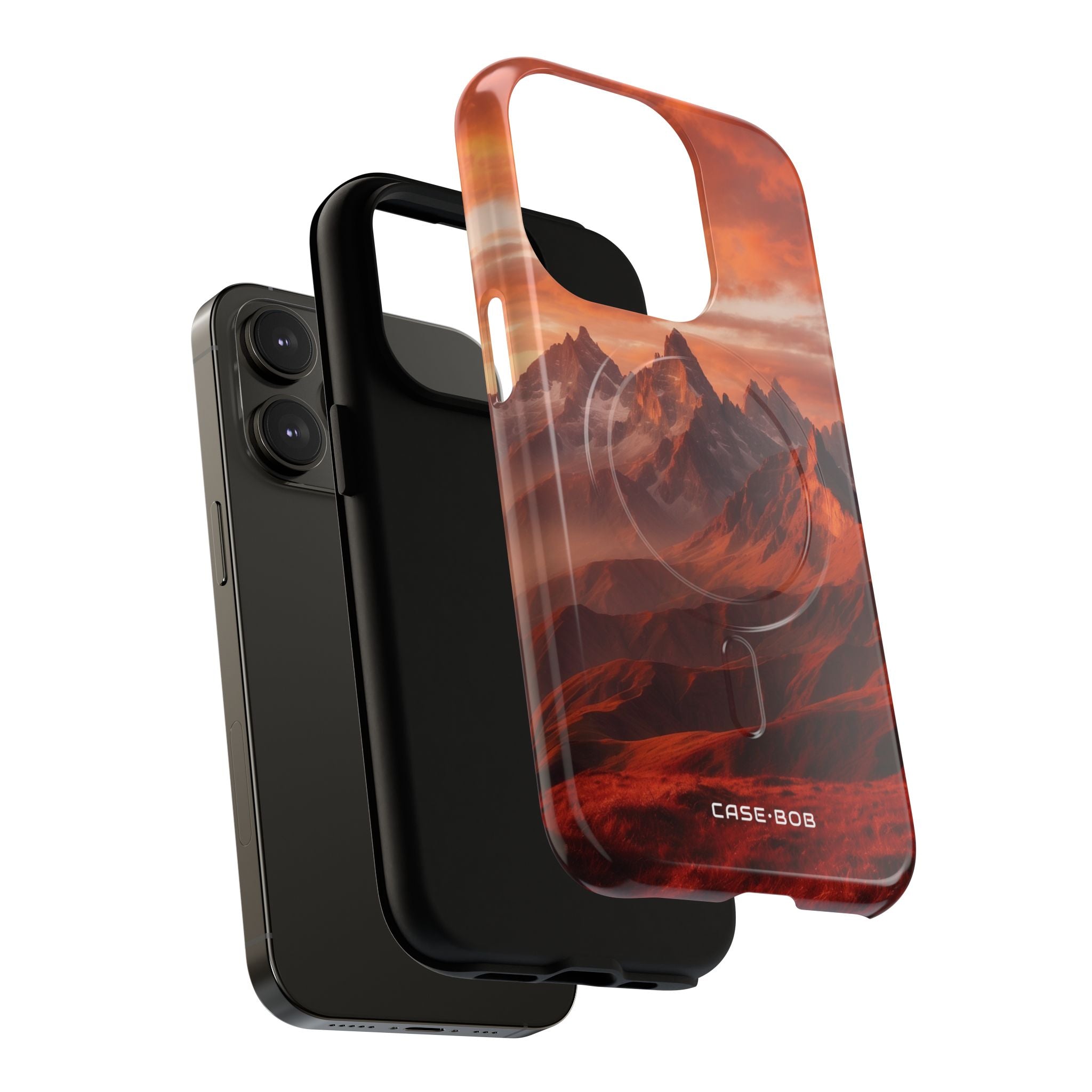 Jagged Glow iPhone 14 Pro Case - Tough+