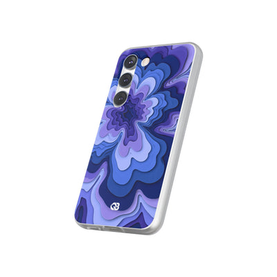 Periwinkle Strata Bloom · Lite Phone Case for Samsung · Purple