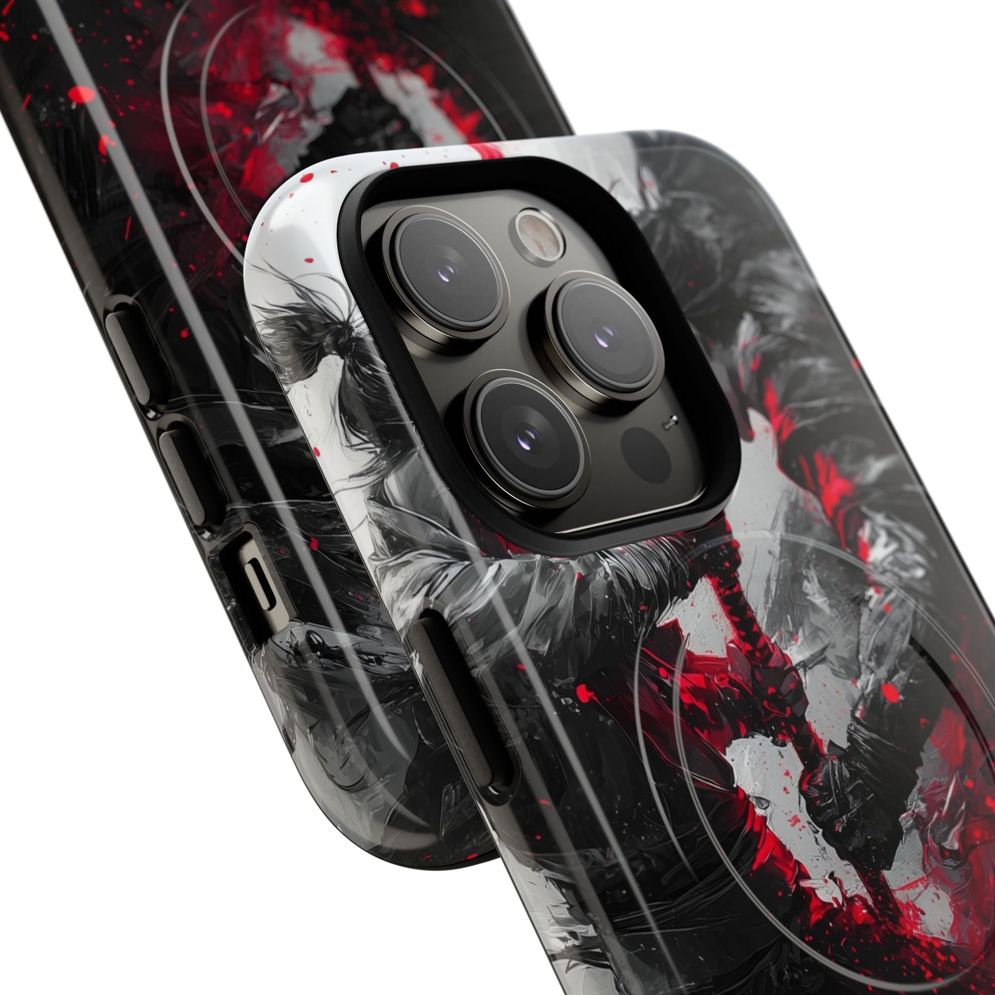 Shattered Crimson Duel · Tough+ Phone Case for iPhone · Magsafe