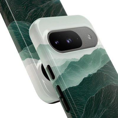 Alpine Mist · Tough Phone Case for Pixel ·  Green