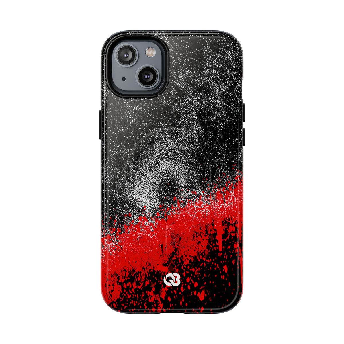 Crimson Noir Drip · Tough 2.0 Magnetic Phone Case for iPhone · Black