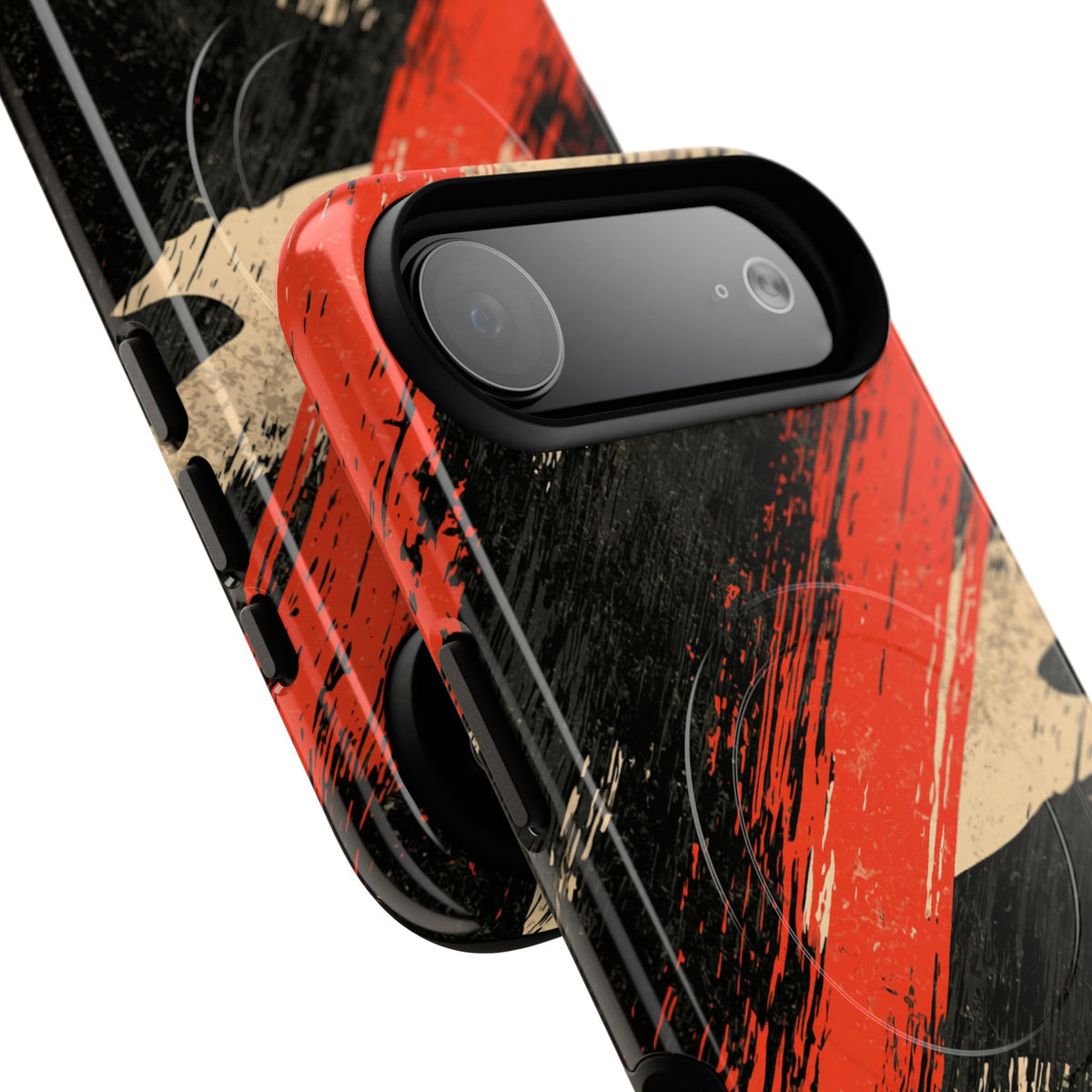 Urban Slash Camo · Tough 2.0 Magnetic Phone Case for iPhone · Black