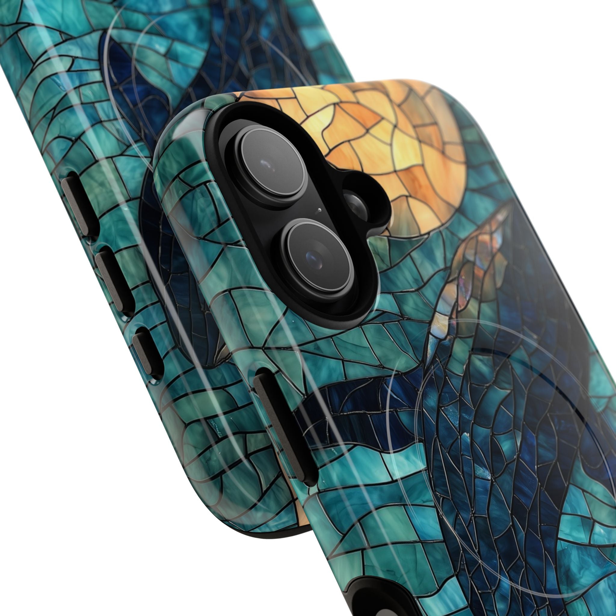 Stained Moon Whale · Tough+ Fundas para teléfono para iPhone · Magsafe