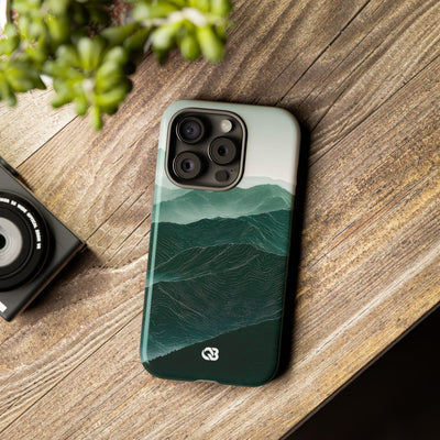 Alpine Mist · Tough Phone Case for iPhone · Green