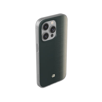 Grey Lite Phone Case for iPhone - Charcoal Tech Grid