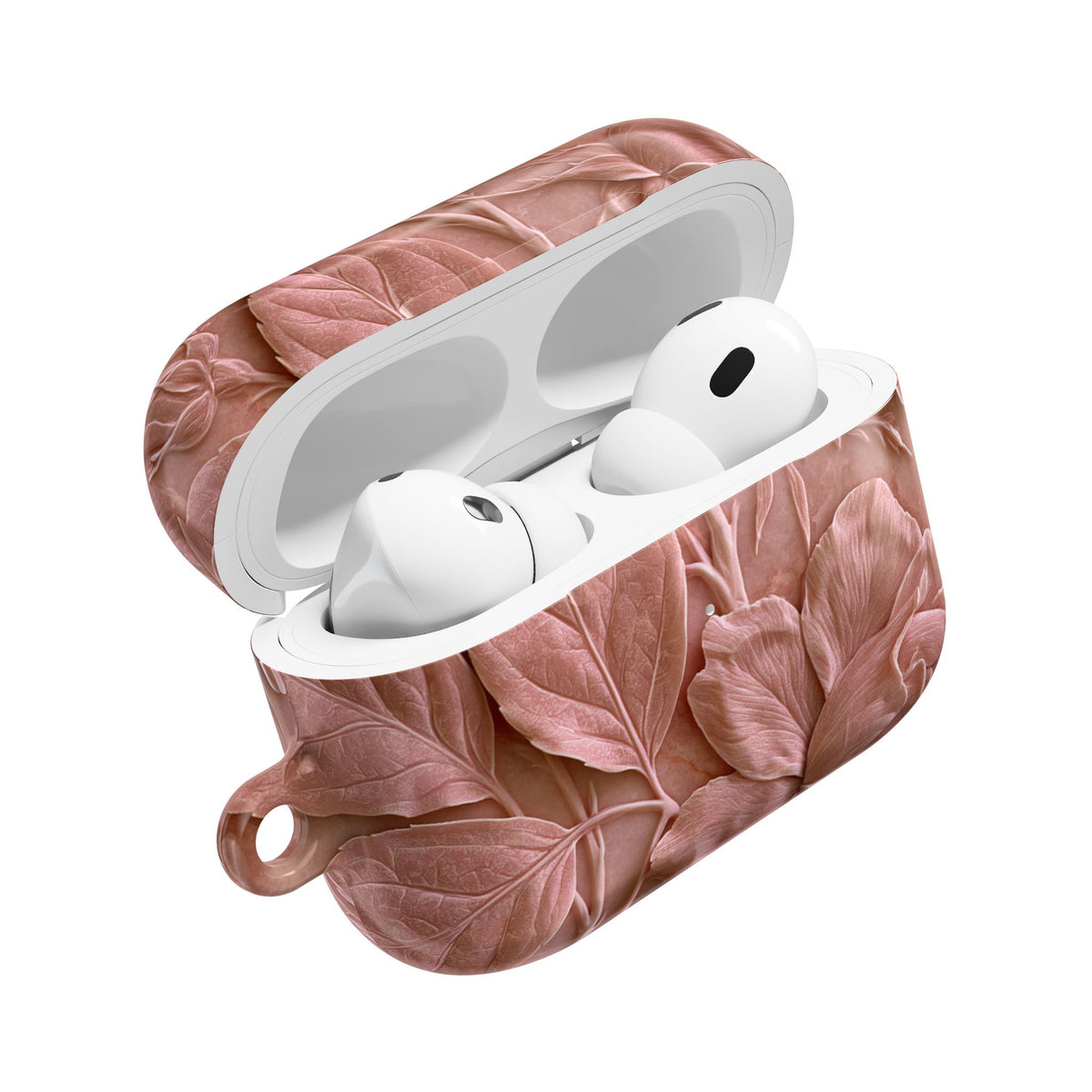 Blush Rose Relief · Hard Case for AirPods & AirPods Pro · Pink