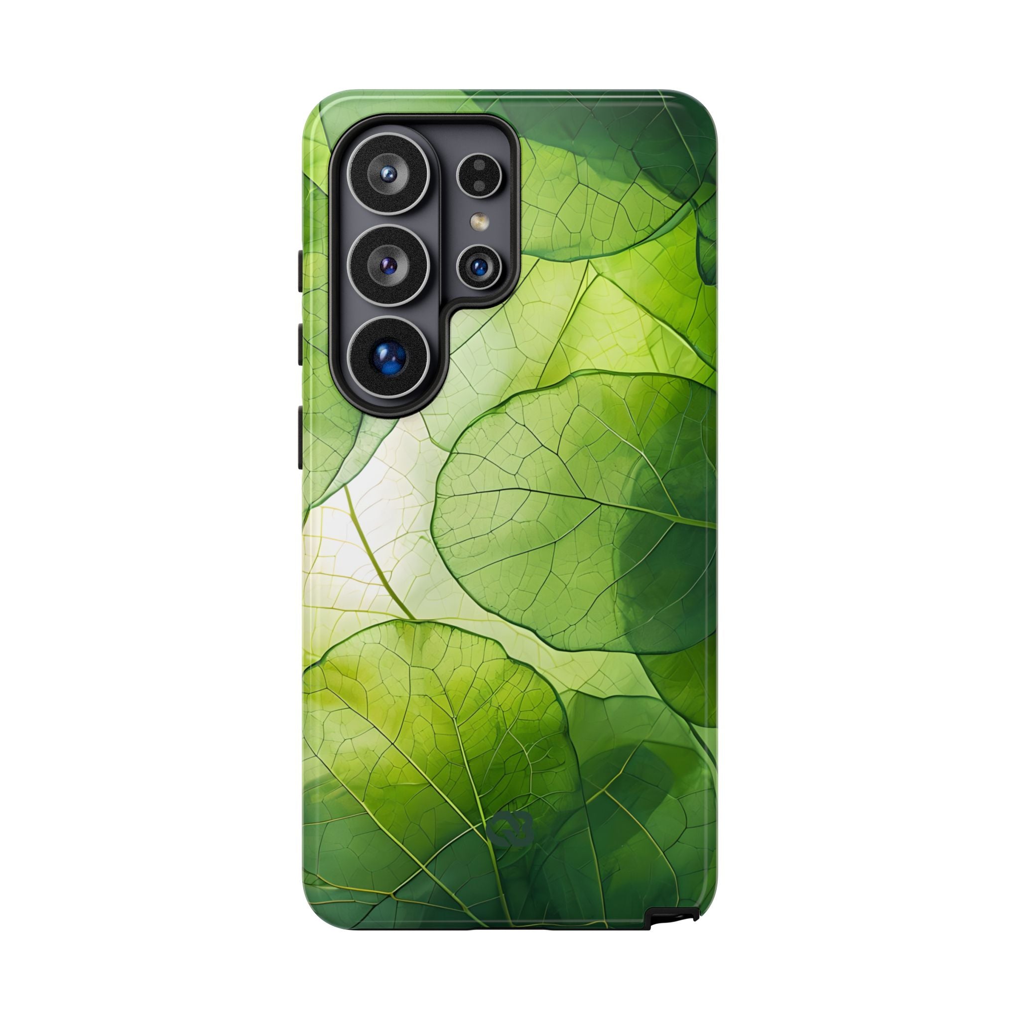 Emerald Leaf Veins · Tough Phone Case for Samsung
