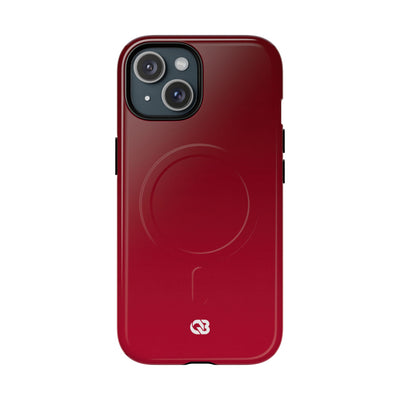 Velvet Crimson · Tough 2.0 Magnetic Phone Case for iPhone · Red