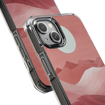 White Orb Dunes iPhone 14 Plus Case - Impact