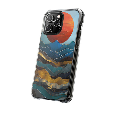 Molten Sun Peaks · Impact Hoesje voor iPhone · Magsafe