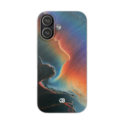 Prismatic Aura Shift · Lite Phone Case for iPhone ·  Blue