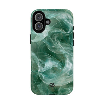 Translucent Aqua Flow · Tough 2.0 Magnetic Phone Case for iPhone · Teal