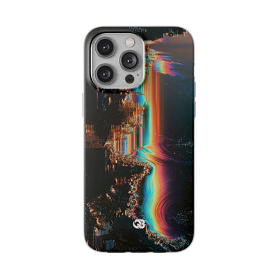 Prismatic Circuit · Lite Phone Case for iPhone ·  Black