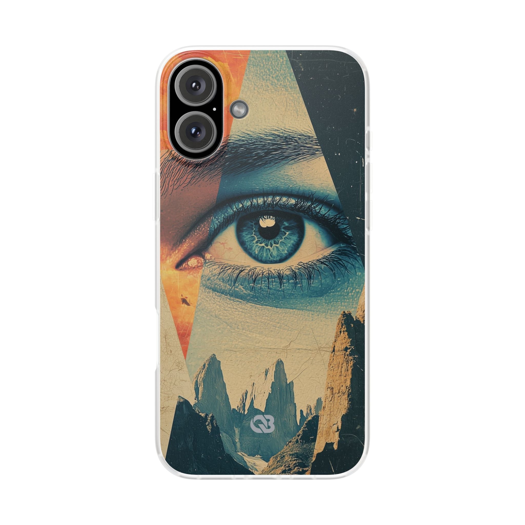 Fragmented Peak Gaze · Soft Phone Case for iPhone