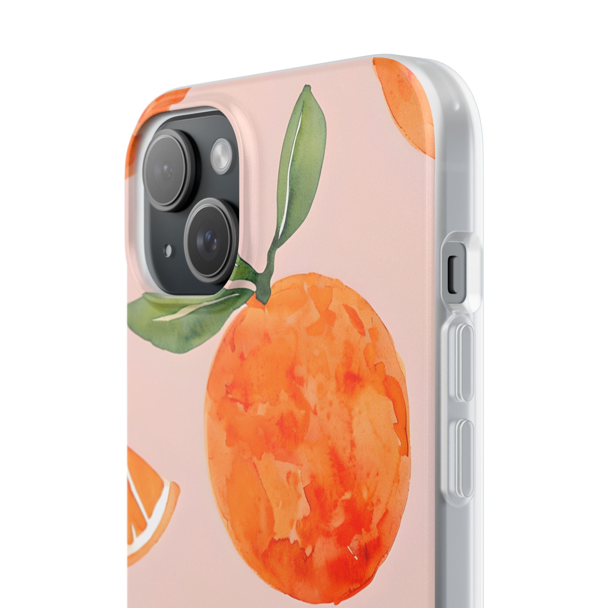 Sunkissed Orange Harvest · Soft Case na telefon dla iPhone