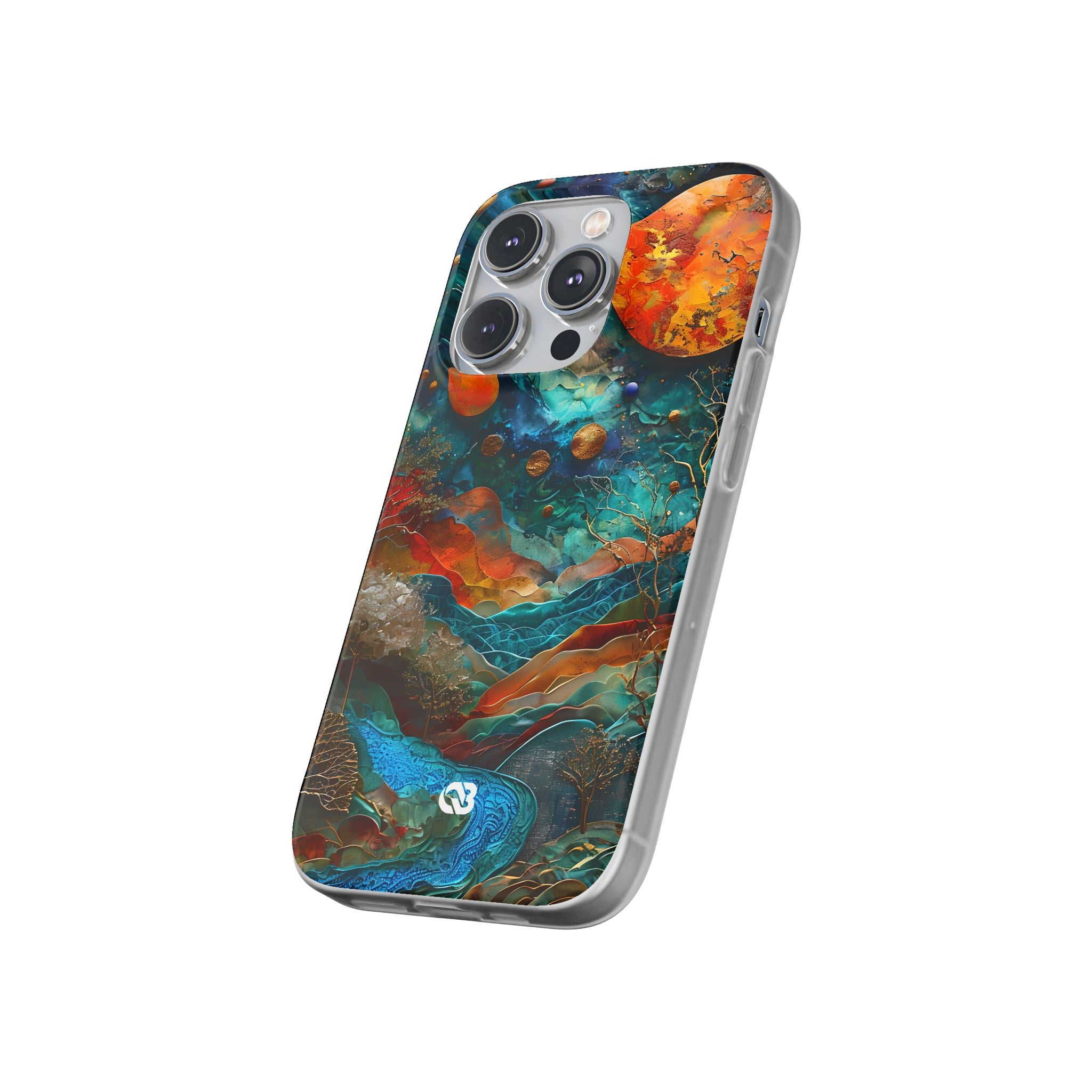 Copper Horizon Drift · Soft Mobilskal för iPhone