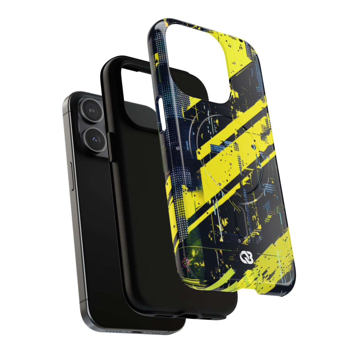 Acid Hazard · Tough 2.0 Magnetic Phone Case for iPhone · Yellow