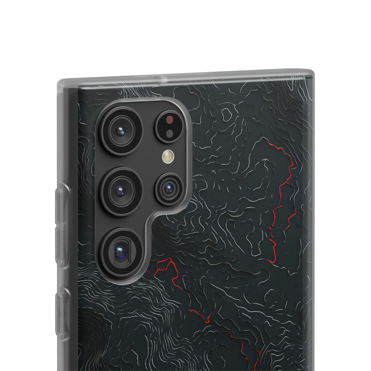 Crimson Rift · Lite Phone Case for Samsung · Black