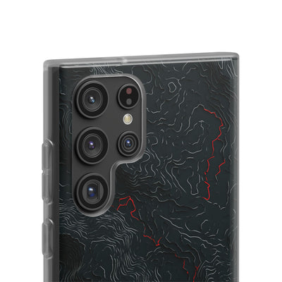 Crimson Rift · Lite Phone Case for Samsung · Black