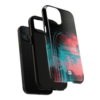 Digital Signal Drift · Tough 2.0 Magnetic Phone Case for iPhone · Black