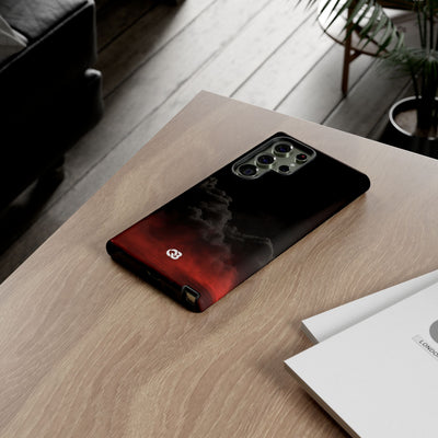 Crimson Fog Void · Tough Phone Case for Samsung · Black