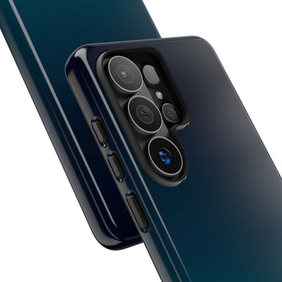 Teal Tough Phone Case for Samsung - Abyss Teal Haze