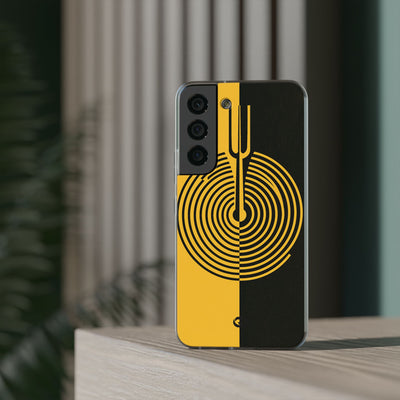 Yellow Lite Phone Case for Samsung - Voltage Sector Pulse