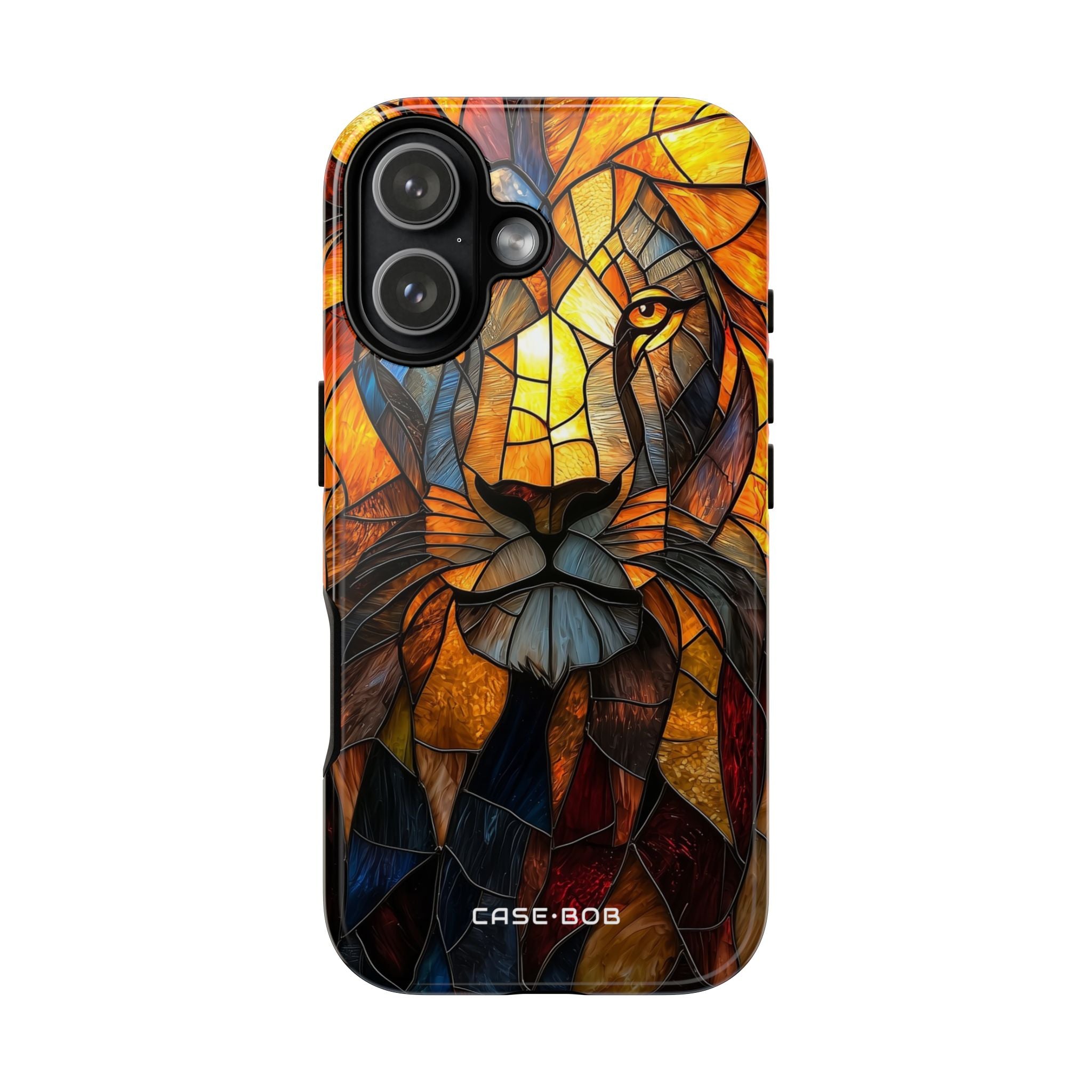 Lion Radiance iPhone 17 Case - Tough - CASE•BOB