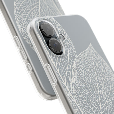 Grey Lite Phone Case for iPhone - Frosted Ash Veins
