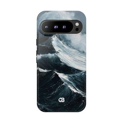 Nordic Swell · Tough Phone Case for Pixel ·  Blue