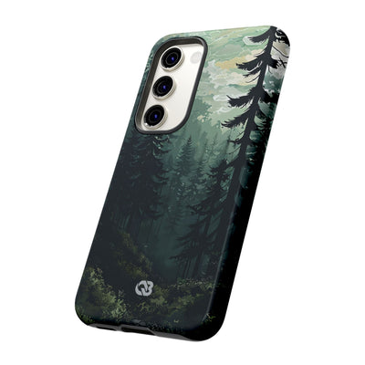 Misty Pine Shadow · Tough Handyhülle für Samsung