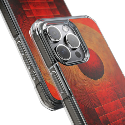 Crimson Solar Halo · Impact Phone Case for iPhone · Magsafe
