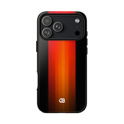 Crimson Core Pillar · Tough Phone Case for iPhone