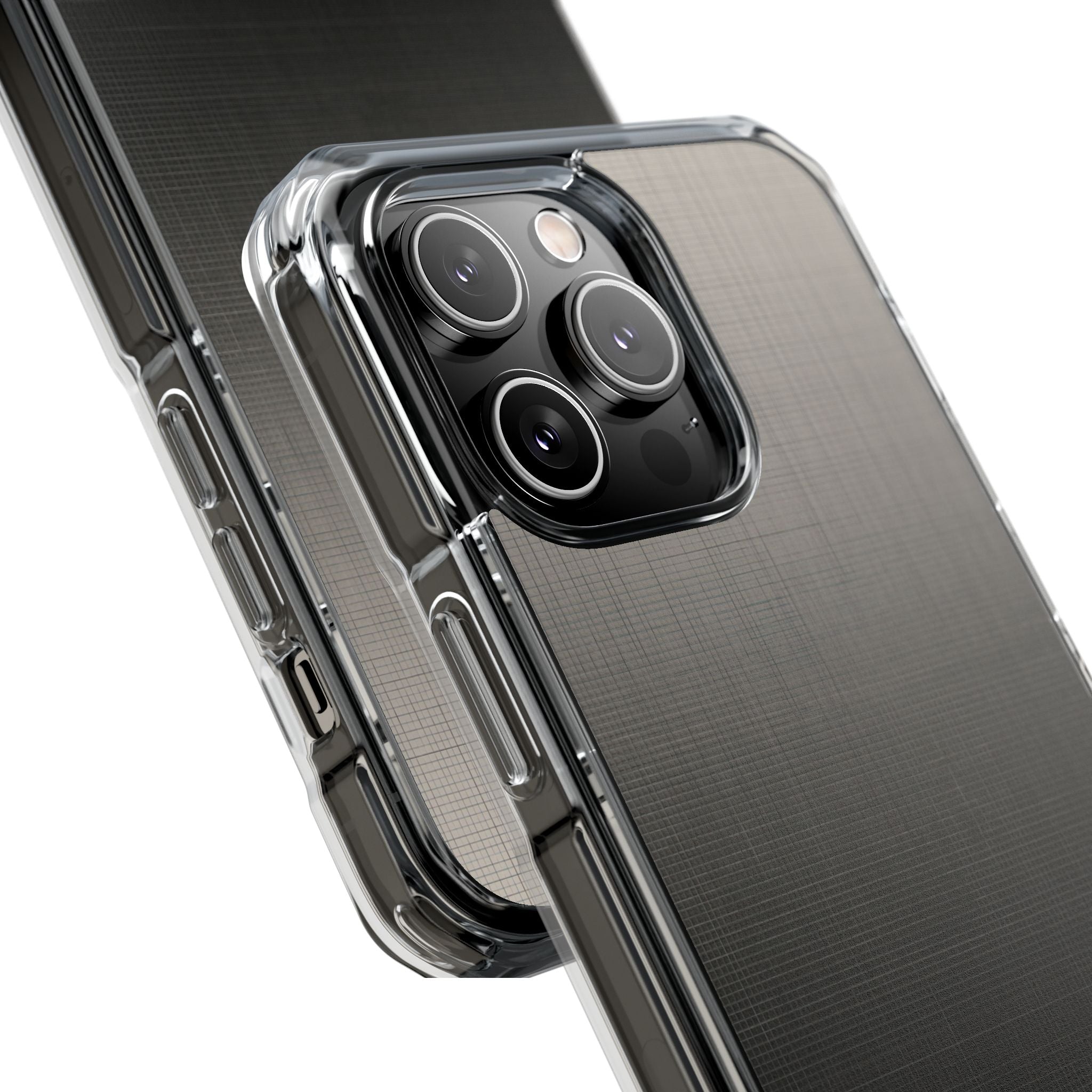 Grey Impact MagSafe Phone Case for iPhone - Faded Sand Mesh