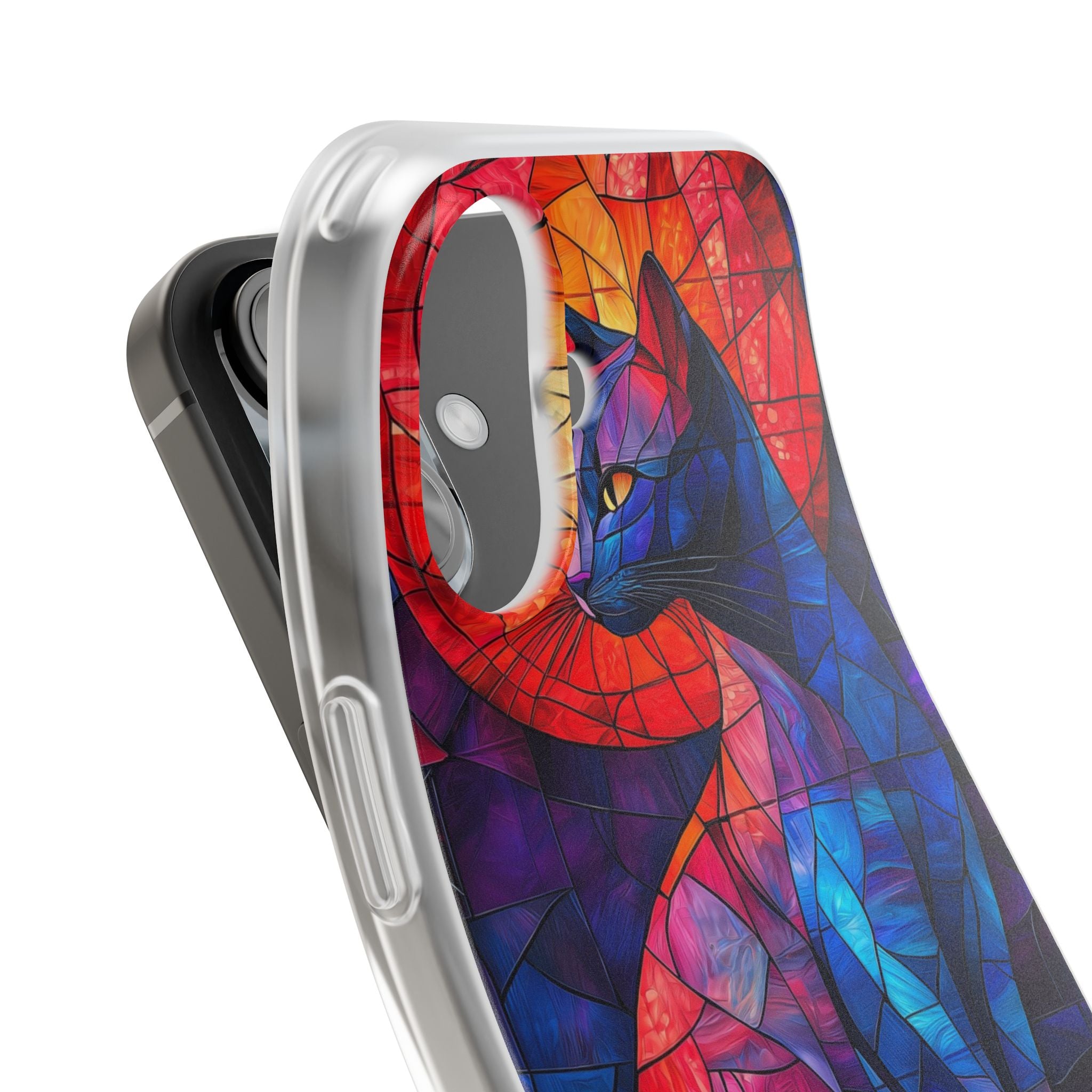 Celestial Cat iPhone 16 Skal - Mjukt