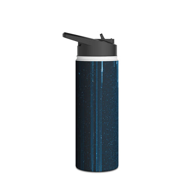 Nocturnal Cascade · Insulated Water Bottle · Black