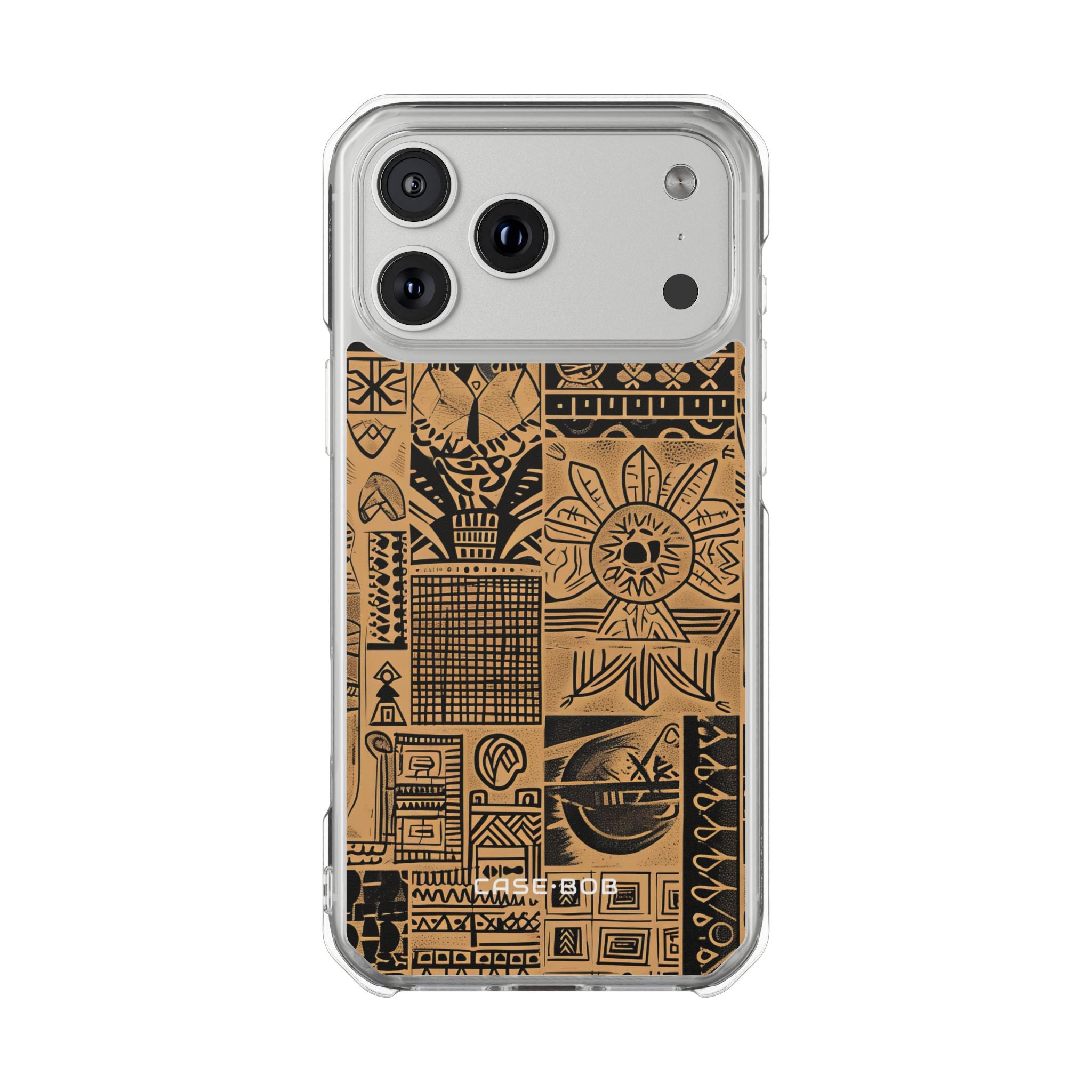 Tribal Grid iPhone 17 Pro Max Case - Impact